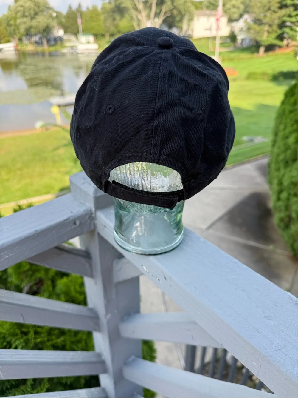 Women Black Baseball Cap with Pastel Charms one size fit all
